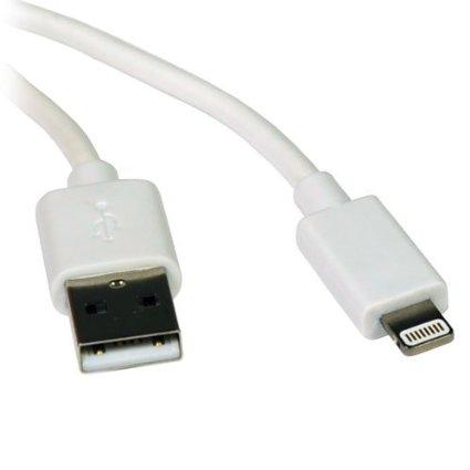 Tripp Lite 3ft Lightning Usb Sync/charge Cable For Apple Iphone / Ipad White 3 Ft