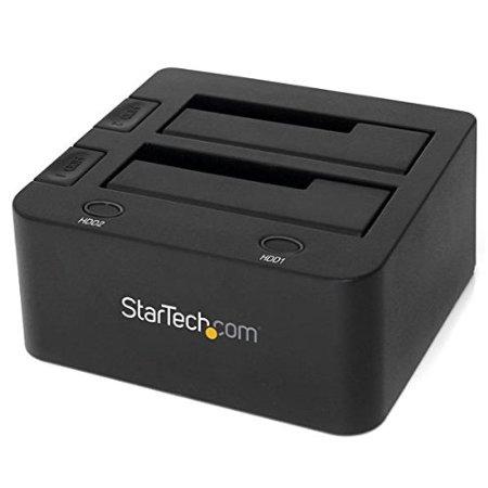 Startech Dual-bay Hard Drive Dock For 2.5 / 3.5 Sata Drives;  Sata Iii (6.0 Gbps) Hdd/ssd