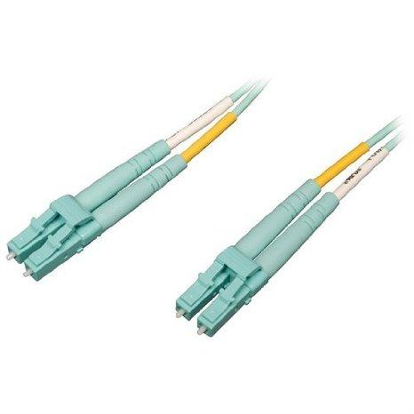 Tripp Lite 10m 10gb/100gb Duplex Multimode 50/125 Om4 Lszh Fiber Patch Cable Lc/lc Aqua 10
