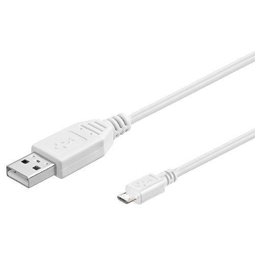 Manhattan - Strategic 6 Ft Usb 2.0 Cbl Am-micro Bm Wht
