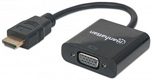 Manhattan - Strategic Hdmi Male To Vga Female, Black
