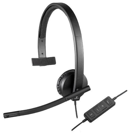 Logitech Usb Headset H570e Mono