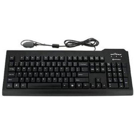 Seal Shield Medical Grade Keyboard - Dishwasher Safe  Qwerty Ansi Usa (black)(usb)