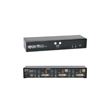 Tripp Lite 2-port Dvi Dual-link / Usb Kvm Switch W/ Audio & Cables