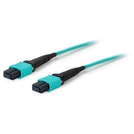 Add-on This Is A 20m Mpo (female) To Mpo (female) 12-strand Aqua Crossover Riser-rated