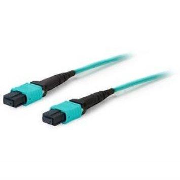 Add-on This Is A 50m Mpo (female) To Mpo (female) 12-strand Aqua Crossover Riser-rated