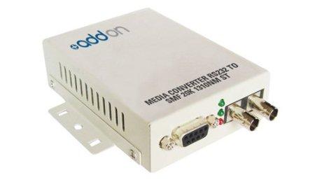 Add-on Addon Serial Rs232 To Fiber Smf 1310nm 20km St Serial Media Converter