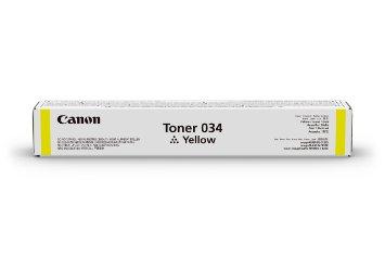Canon Usa Canon Cartridge 034 Yellow Toner - For Imageclass Mf820cdn And Mf810cdn - Full Y