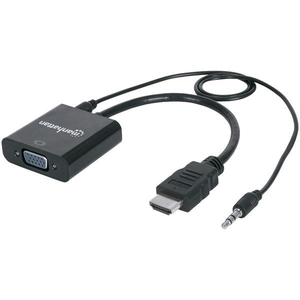 Manhattan - Strategic Hdmi To Vga Converter With Audio