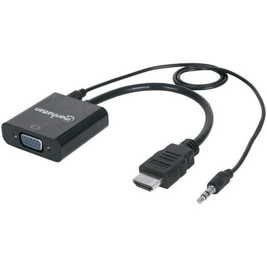 Manhattan - Strategic Hdmi To Vga Converter With Audio