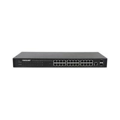 Intellinet 24-port Web-managed Gigabit Ethernet Switch With 2 Sfp Ports