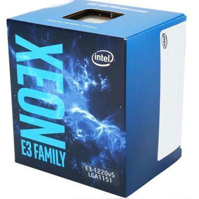 Intel Xeon E3-1245v5, 3.5 Ghz, Fclga1151, 8 Mb, 4 Cores/ 8 Threads, 80 W, Max Memory -