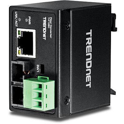 Trendnet Inc Hardened Industrial 100base-fx Multi-mode Sc Fiber Converter (2km, 1.2 Mi.)
