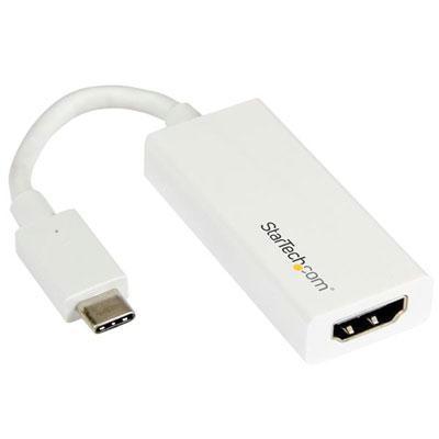 Startech Usb C To Hdmi Adapter Supports 4k Resolutions - Reversible Usb-c Also Connects T