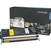 Lexmark C5222ys Yellow Toner Cartridge For Use In C522,524,530,532,534 Estimated