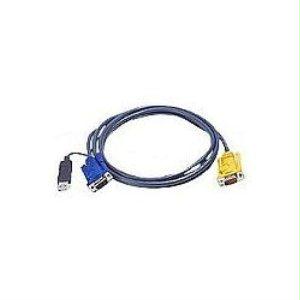 Aten 6 Ps2 To Usb Intelligent Kvm Cable, Sphd15m To Vga & Usb A
