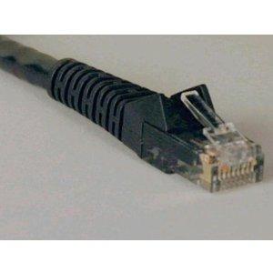 Tripp Lite 10ft Cat6 Gigabit Snagless Molded Patch Cable Rj45 M/m Black
