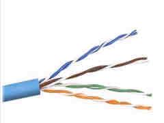 Belkin International Inc Belkin Fastcat6 Stranded Utp 1000 Bulk Cable, Blue