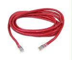 Belkin International Inc 15ft Cat5e Patch Cable, Utp, Red Pvc Jacket, 24awg, T568b, 50 Micron, Gold Plate