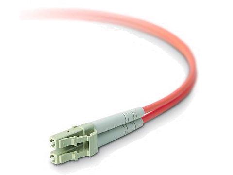 Belkin International Inc Belkin Fiber Optic Cable; Multimode Lc/lc Duplex Mmf, 50/125