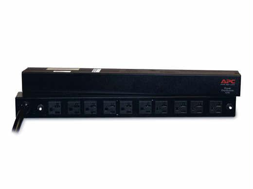 Apc By Schneider Electric Basic Rack 1u - Power Distribution Strip - Rack-mountable - Ac 100/120 V - 10 X