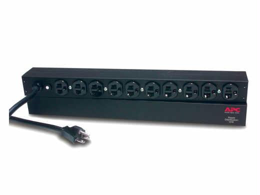 Apc By Schneider Electric Basic Rack 1u - Power Distribution Strip - Rack-mountable - Ac 120 V - 10 X Powe